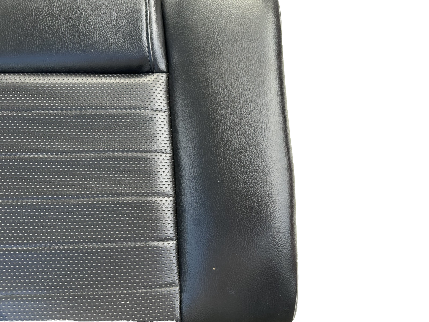 05-09 Ford Mustang Charcoal Black GT Leather Rear Seat Complete W/ Brackets OEM