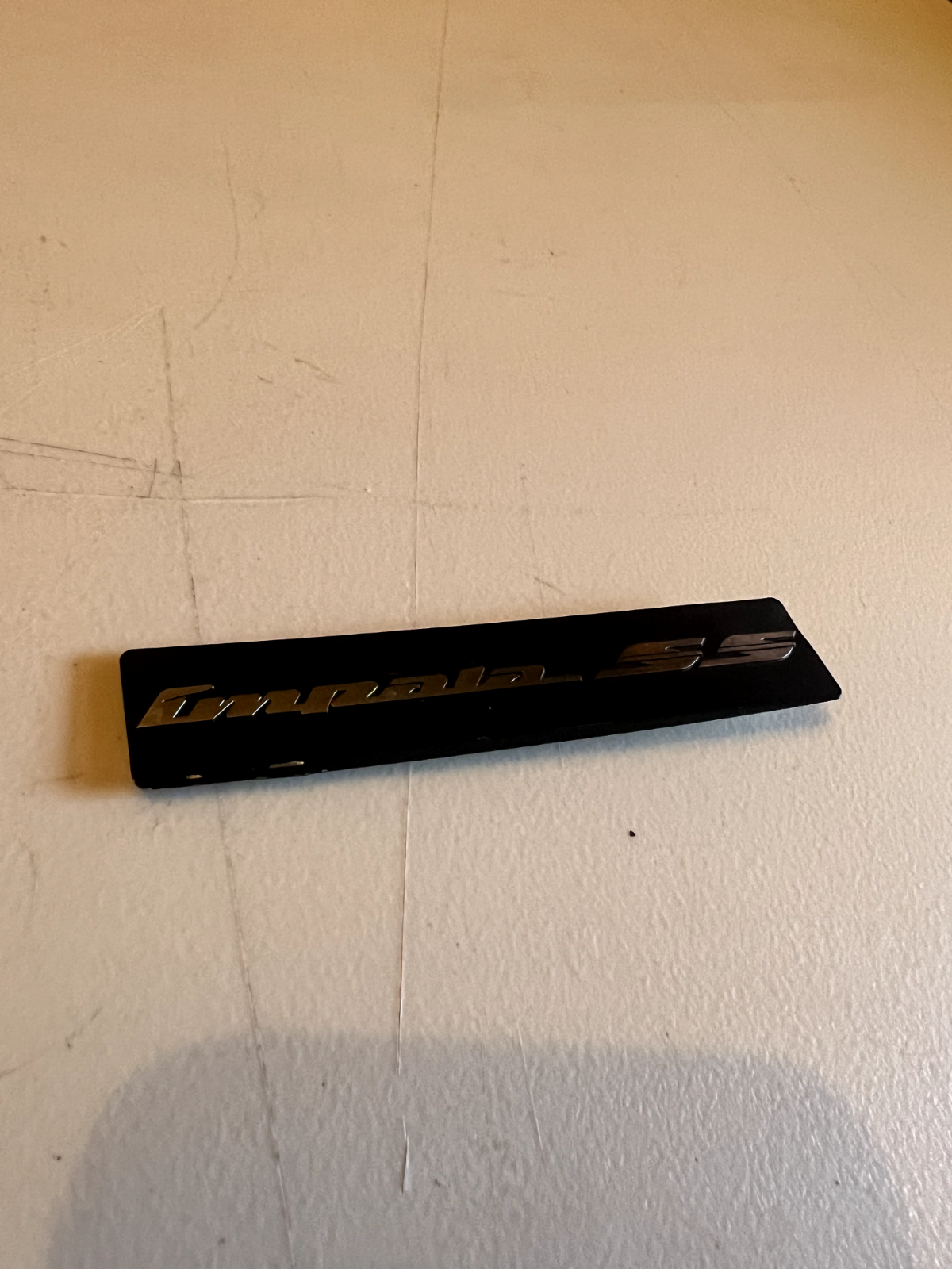 00-05 Chevy Impala SS Supercharged Passenger Side Dash Plaque Emblem OEM