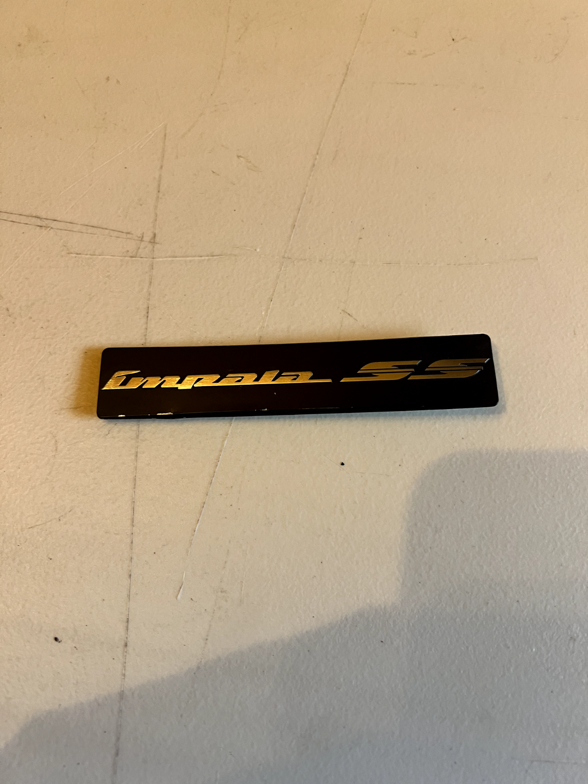 00-05 Chevy Impala SS Supercharged Passenger Side Dash Plaque Emblem OEM