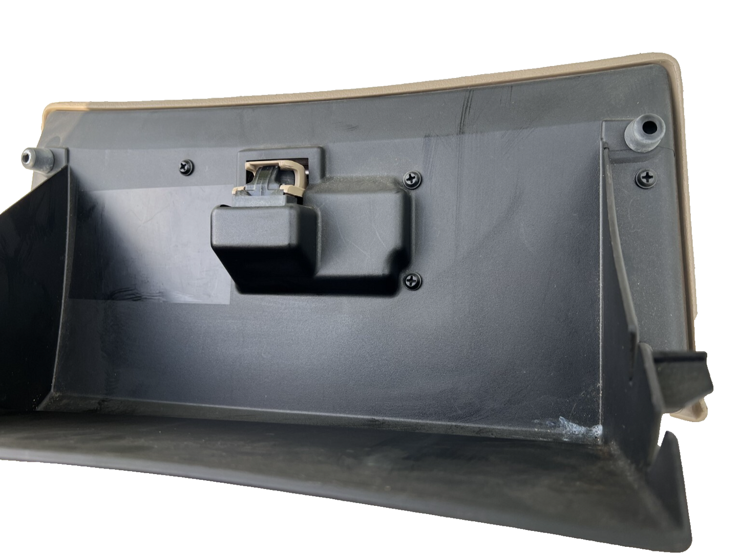 99-04 Ford Mustang Glove Box Medium Parchment Tan OEM