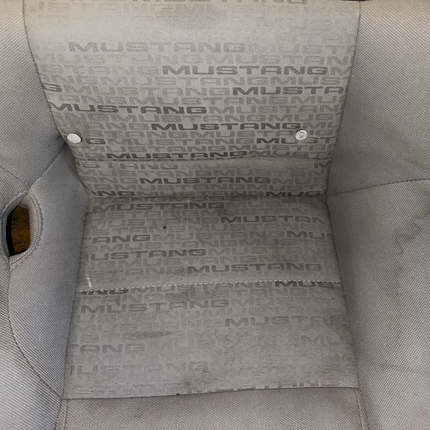 05-09 Ford Mustang Dove Grey Cloth Rear Seat Bottom OEM