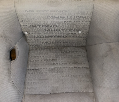05-09 Ford Mustang Dove Grey Cloth Rear Seat Bottom OEM
