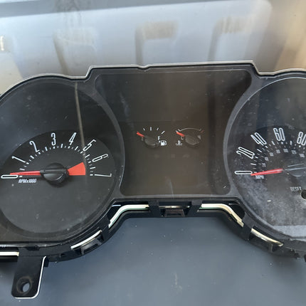 05-09 Ford Mustang Instrument Cluster Base Model 4 Gauge OEM Green Illumination