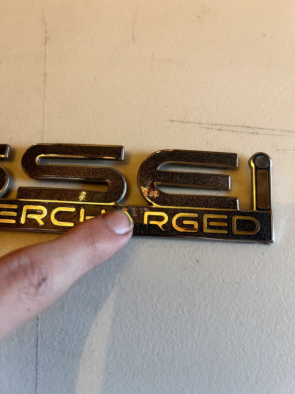 00-05 Pontiac Bonneville SSEI Supercharged Emblems OEM Door Badges 