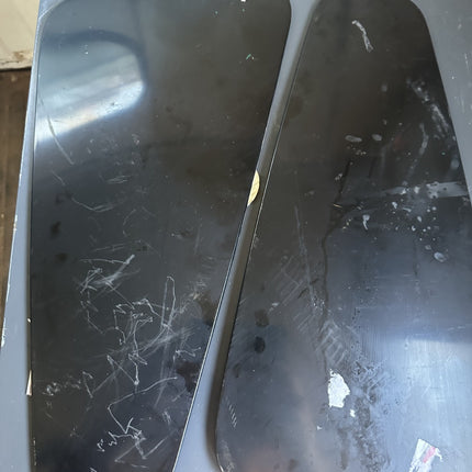 05-14 Ford Mustang Quarter Window Deletes Gloss Black Pair RH & LH