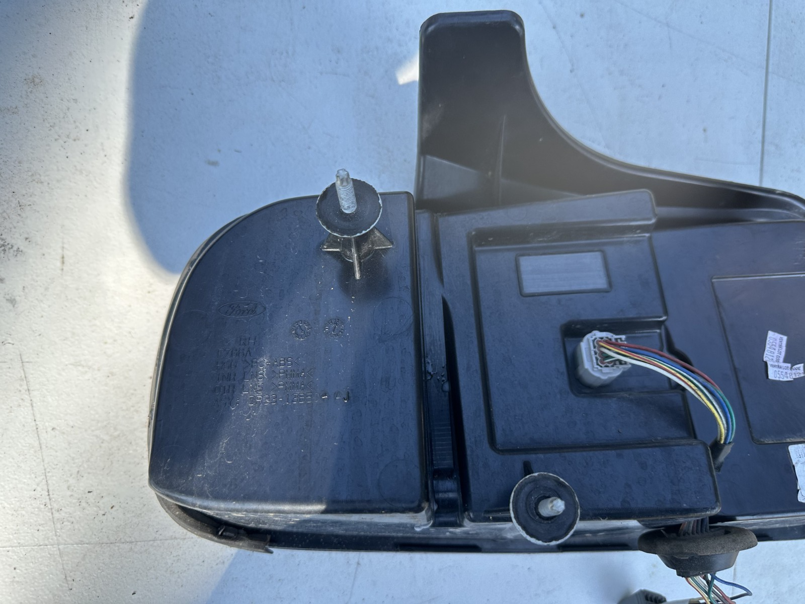 13-14 Ford Mustang Style Taillights Tail Lamps With Wiring Pair LH RH OEM