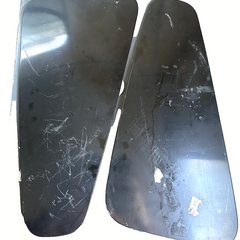 05-14 Ford Mustang Quarter Window Deletes Gloss Black Pair RH & LH