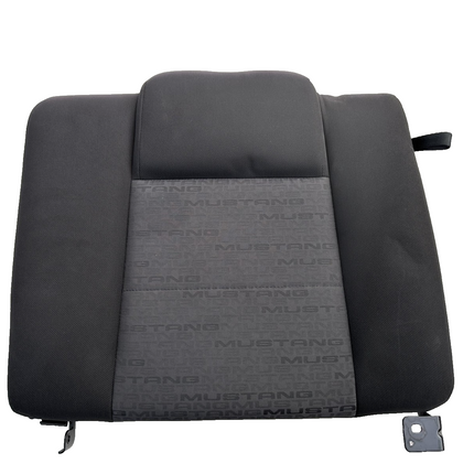 05-09 Ford Mustang Charcoal Black Cloth Rear Seat No Brackets V6 Pattern OEM