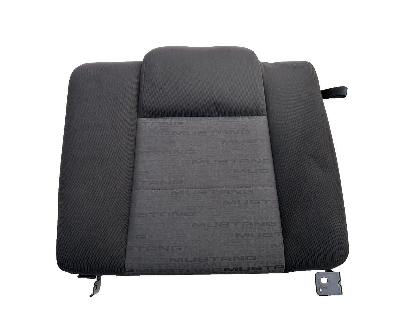 05-09 Ford Mustang Charcoal Black Cloth Rear Seat No Brackets V6 Pattern OEM