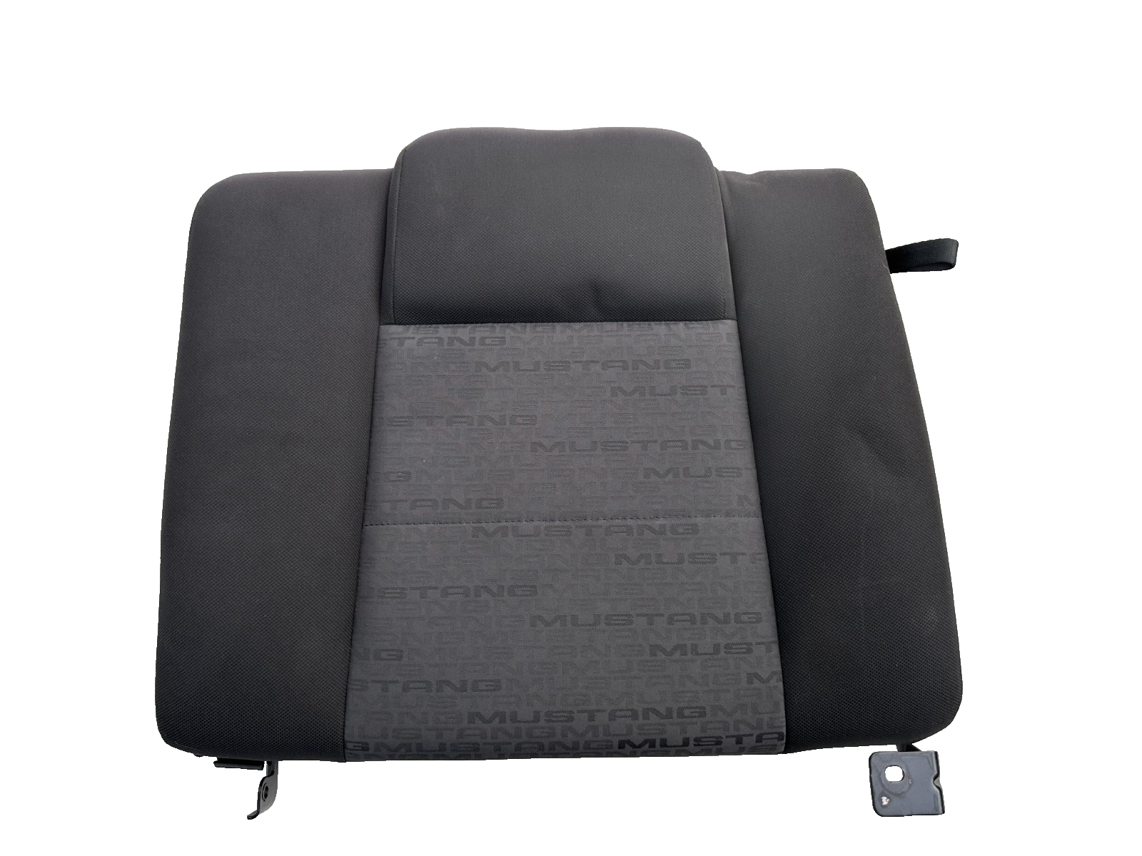 05-09 Ford Mustang Charcoal Black Cloth Rear Seat No Brackets V6 Pattern OEM