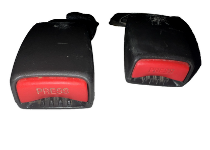 05-14 Ford Mustang COMPLETE Rear Seat Hardware Brackets Seatbelt With Bolts OEM 