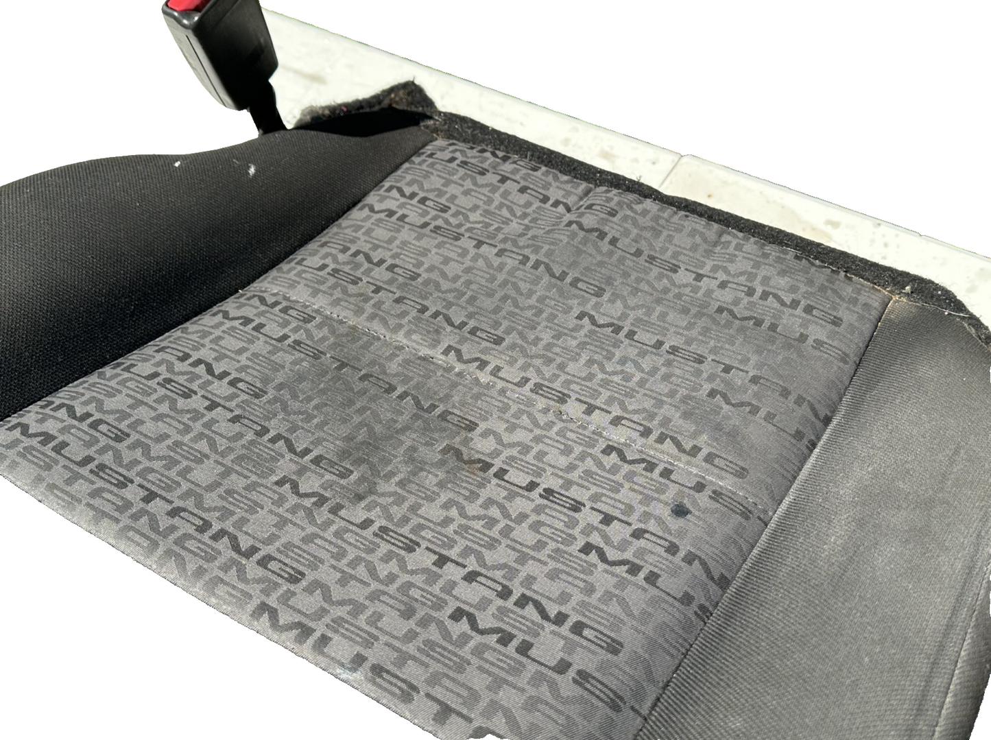 05-09 Ford Mustang 6 Way Power Seat Track Driver LH OEM W/ Seat Base V6 Cloth