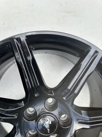 18-21 Ford Mustang Wheel Rim 19x8-1/2 Aluminum 7 Spoke Gloss Black OEM