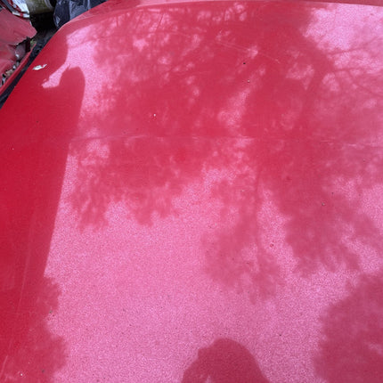 05-09 Ford Mustang Bright Red Hood Front W/ Hood Liner OEM