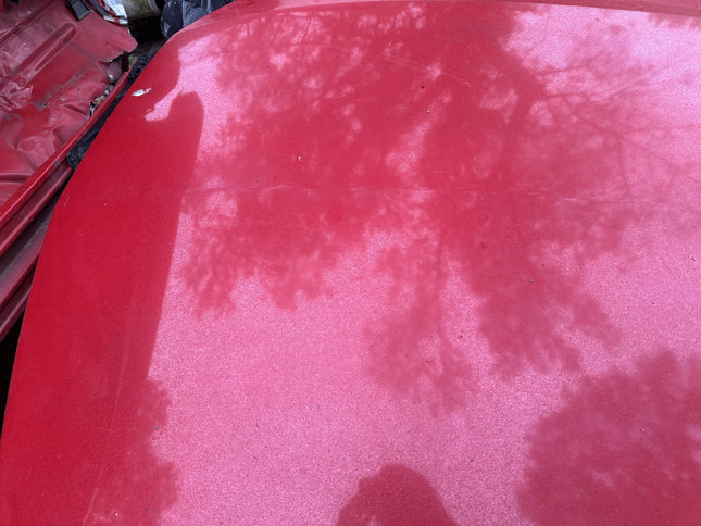 05-09 Ford Mustang Bright Red Hood Front W/ Hood Liner OEM