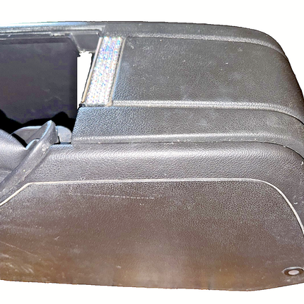 10-14 Ford Mustang Front Center Floor Console Lid OEM myColor Black
