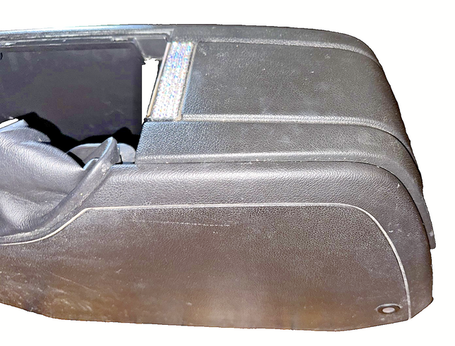 10-14 Ford Mustang Front Center Floor Console Lid OEM myColor Black