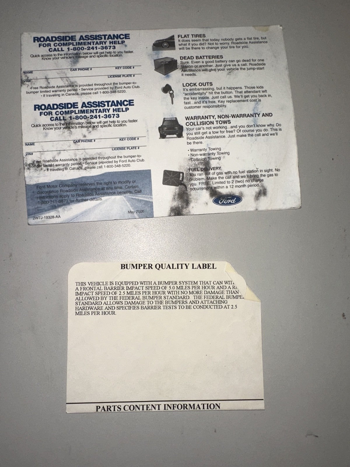 05-09 Ford Mustang Owner’s Manual With Book OEM - From 2007 Mustang