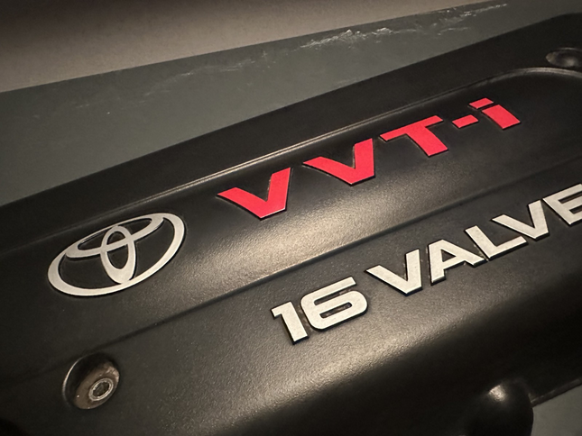 Toyota Camry 2AZ-FE Engine Cover Coil Cover OEM Black With Red Lettering