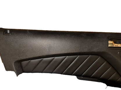 10-14 Mustang Door Panels Charcoal Black Pair LH RH Driver Passenger Side OEM