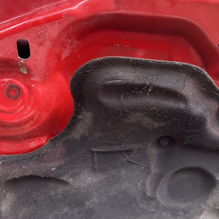 05-09 Ford Mustang Bright Red Hood Front W/ Hood Liner OEM