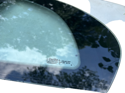 99-04 Ford Mustang Rear Left Driver Quarter Glass Window Coupe OEM Carlite