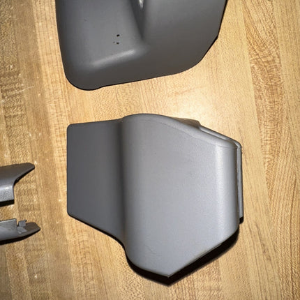 02-06 Toyota Camry Trim Panels Rear Seat Rail ALL 4 Cover Pair OEM Gray