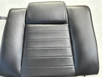 05-09 Ford Mustang Charcoal Black GT Leather Rear Seat Complete W/ Brackets OEM