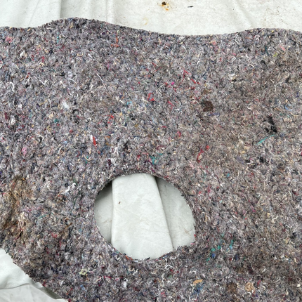 99-04 Ford Mustang Rear Seat Body Bottom Insulation Carpet Mat OEM