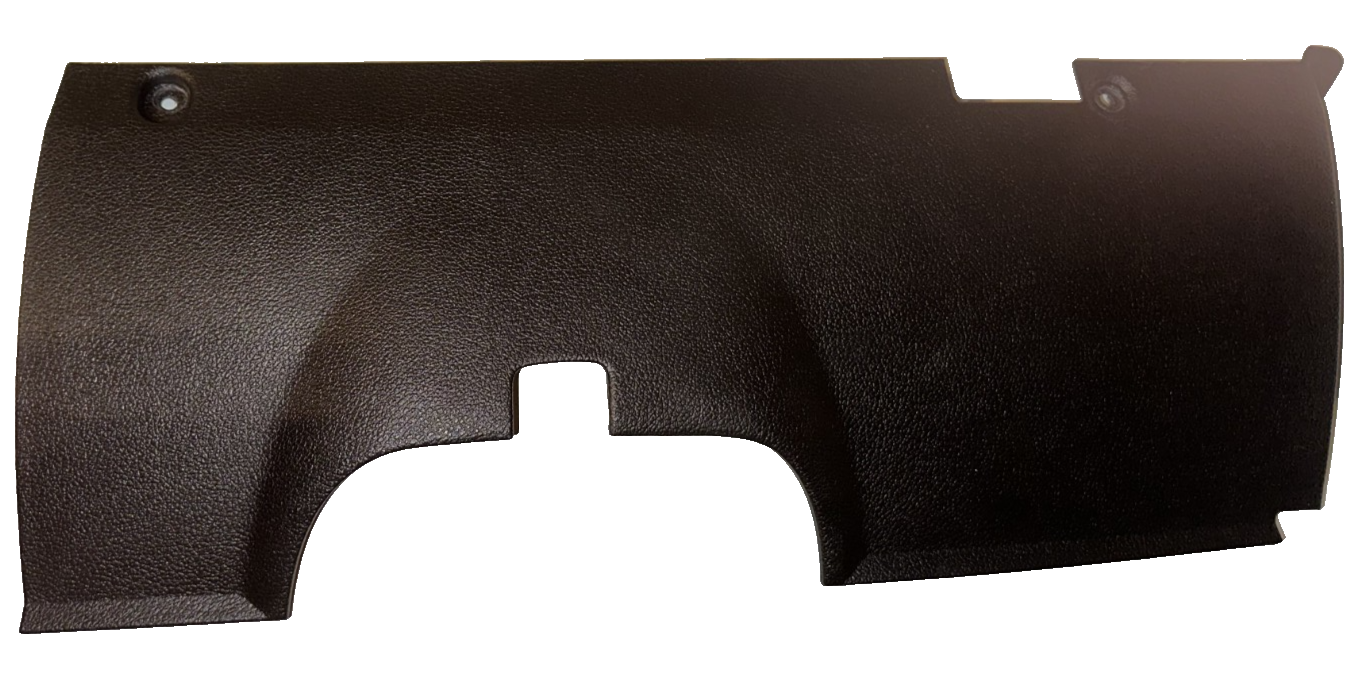 10-14 Ford Mustang Interior Knee Bolster Trim Panel Charcoal Black OEM