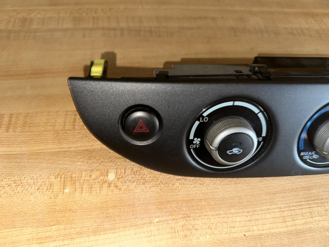 02-06 Toyota Camry Climate Control Panel Temperature Control OEM