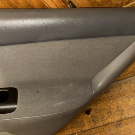 02-06 Toyota Camry Door Panel Light Gray RH Passenger Rear OEM