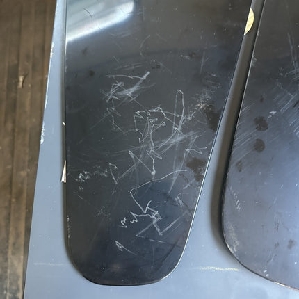 05-14 Ford Mustang Quarter Window Deletes Gloss Black Pair RH & LH