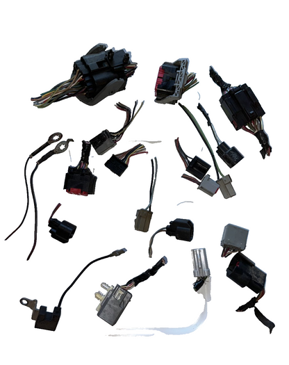 05-09 Ford Mustang Misc. Selection Of Wiring Plugs OEM - From 05 Coupe Mustang