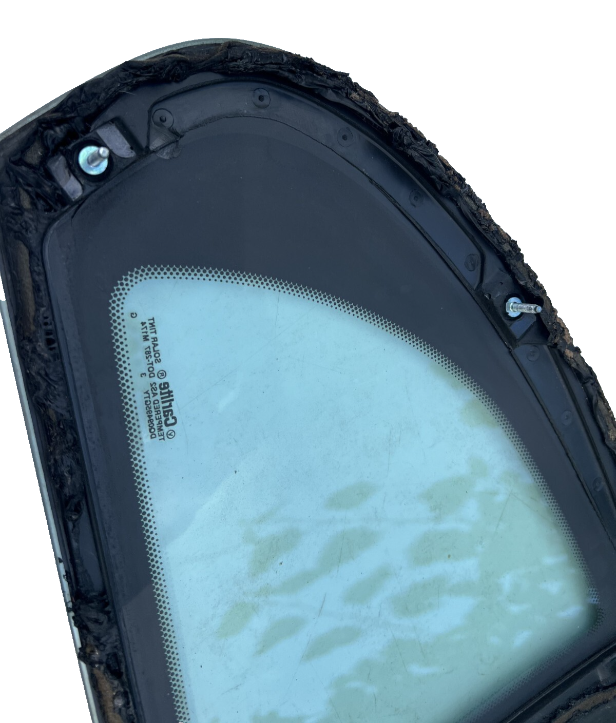 99-04 Ford Mustang Rear Left Driver Quarter Glass Window Coupe OEM Carlite