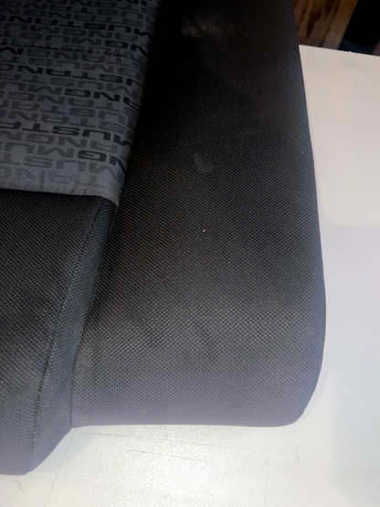 05-09 Ford Mustang Charcoal Black Cloth Seat Back RH Passenger OEM