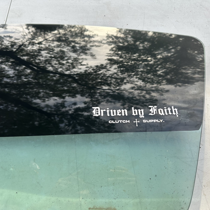 05-14 Ford Mustang Coupe Driver Side Left LH Door Window Glass OEM W/ Sticker