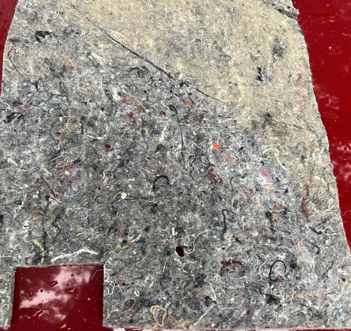 05-09 Ford Mustang Rear Window Lower Quarter Panel Sound Deadning Pair OEM