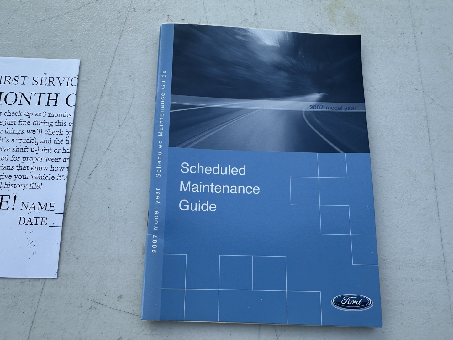 05-09 Ford Mustang Owner’s Manual With Book & Sticker OEM - From 2007 Mustang