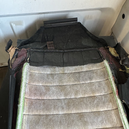 10-14 Mustang V6/GT Passenger Lower Seat Skin Cover Black Leather RH Used