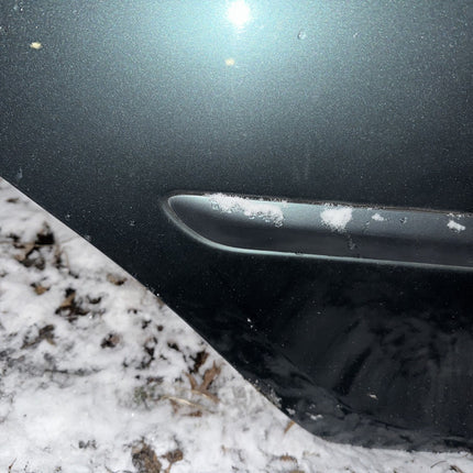 02-06 Toyota Camry Rear Right Passenger Exterior Door Complete Dark Green OEM