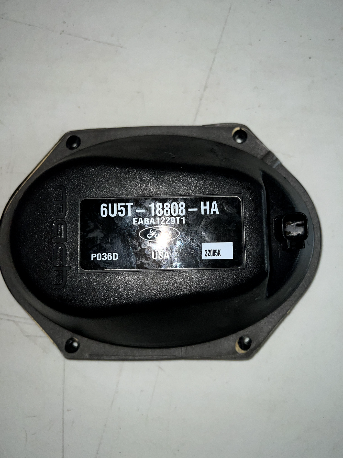 05-09 Ford Mustang Door Speaker Mach OEM Ford LH RH Set In Working Condition