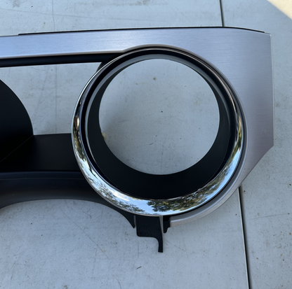 10-14 Ford Mustang Premium Silver Satin Dash Trim With Vents Bezel Trim Set OEM