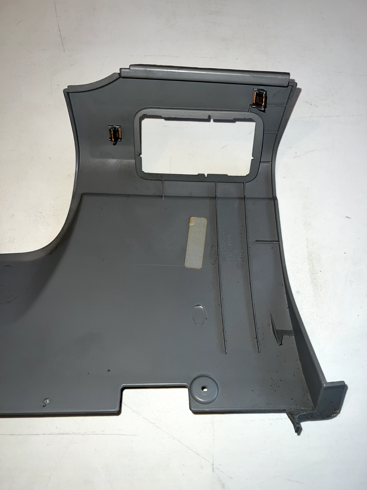 05-09 Ford Mustang Driver Lower Kick Panel Steering Column Cover OEM Dove Grey