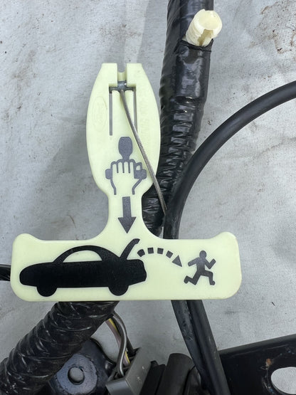99-04 Ford Mustang Rear Trunk Latch Wiring Harness OEM In Working Order