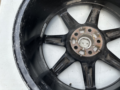 18-21 Ford Mustang Wheel Rim 19x8-1/2 Aluminum 7 Spoke Gloss Black OEM