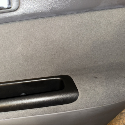 02-06 Toyota Camry Door Panel Light Gray RH Passenger Rear OEM