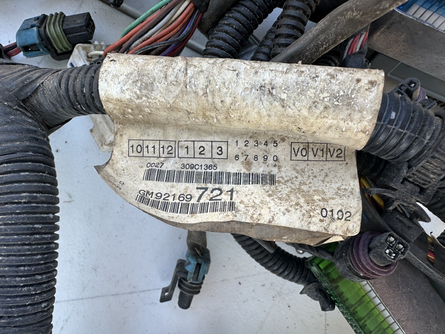 2004 Pontiac GTO 5.7L LS1 V8 Engine Wiring Harness OEM Automatic Transmission