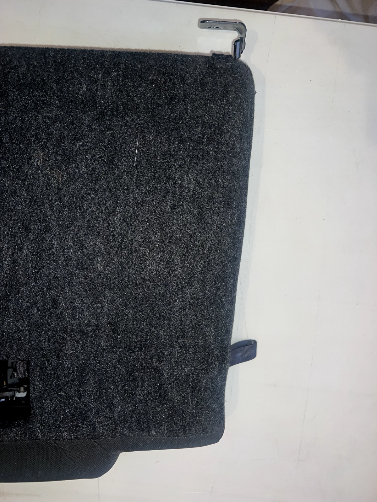 05-09 Ford Mustang Charcoal Black Cloth Seat Back RH Passenger OEM