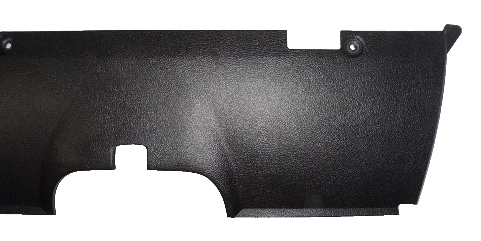 10-14 Ford Mustang Interior Knee Bolster Trim Panel Charcoal Black OEM